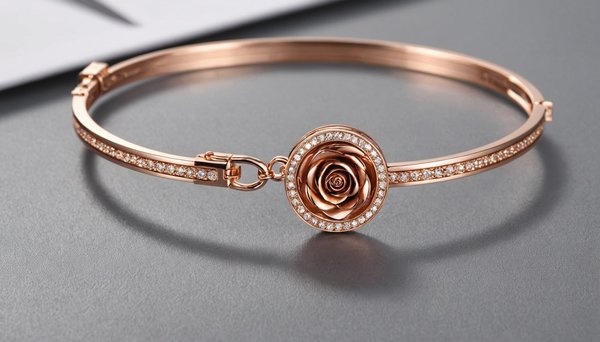 Sublimez votre style avec le jonc plaqué or rose personnalisable